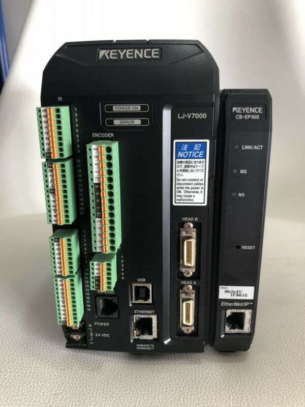 Keyence LJ-V7001 CB-EP100 Used and Tested 1PCS
