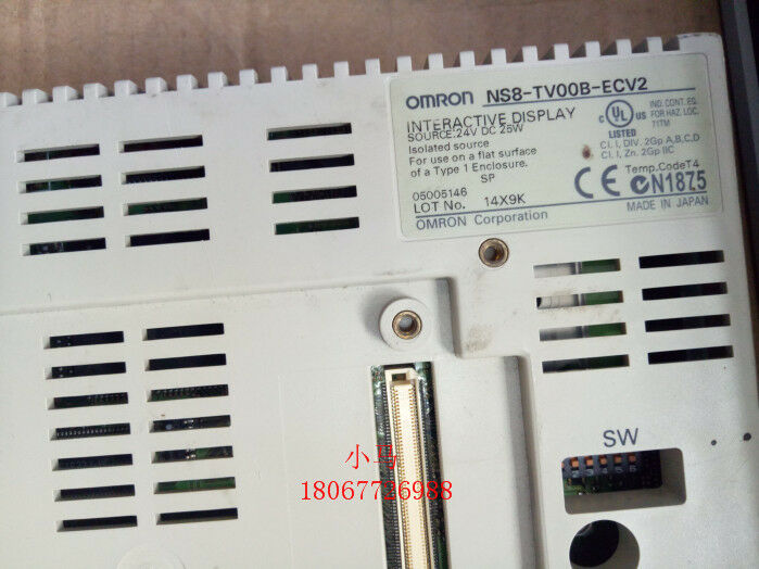 OMORON NS8-TV00B-ECV2 Used 1pcs - Click Image to Close