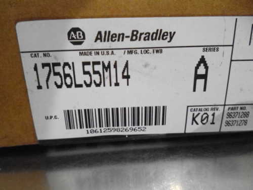ALLEN BRADLEY 1756-L55M14 New In Box 1PCS