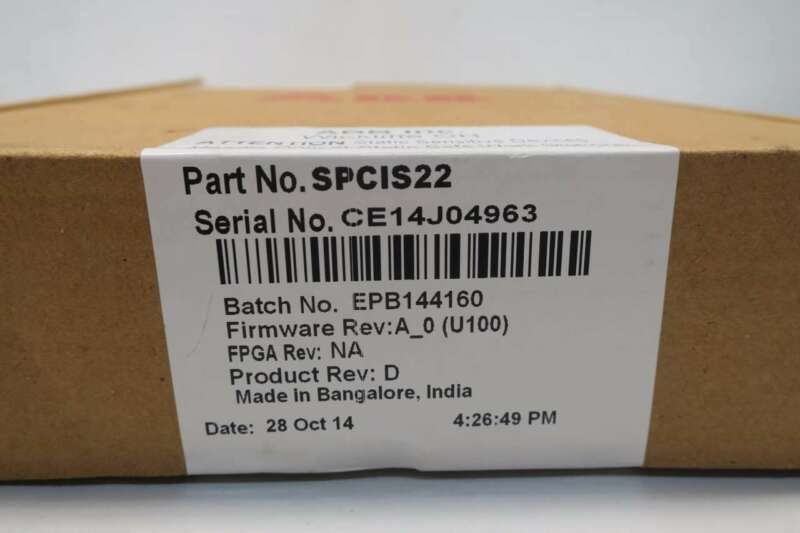 ABB SPCIS22 New In Box 1PCS