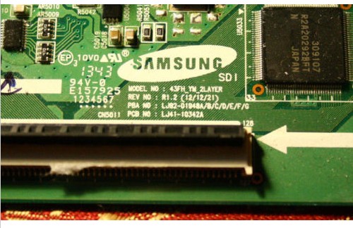 YSUS BOARD FOR SAMSUNG 43\" PS43F4500 TV LJ92-01948A LJ41-10342A