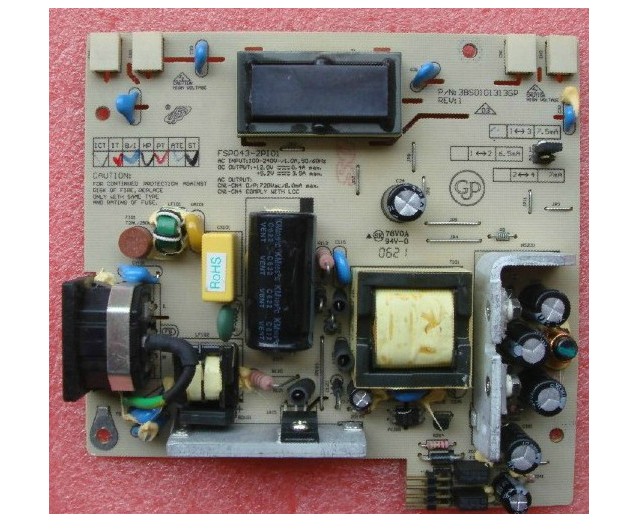 Vx922 va912b power board fsp043-2pi01 3bs0101313gp