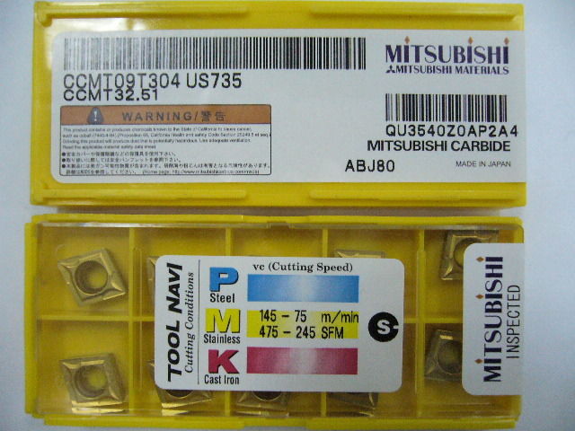 QTY 20x Mitsubishi CCMT32.51 CCMT09T304 US735 NEW