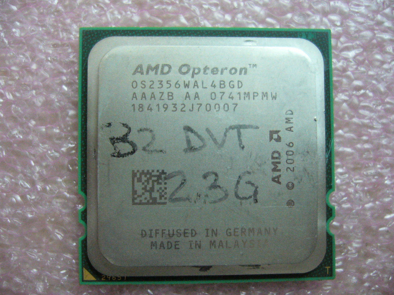 QTY 1x AMD OS2356WAL4BGD Quad CORE OPTERON 2356 Socket F 1207