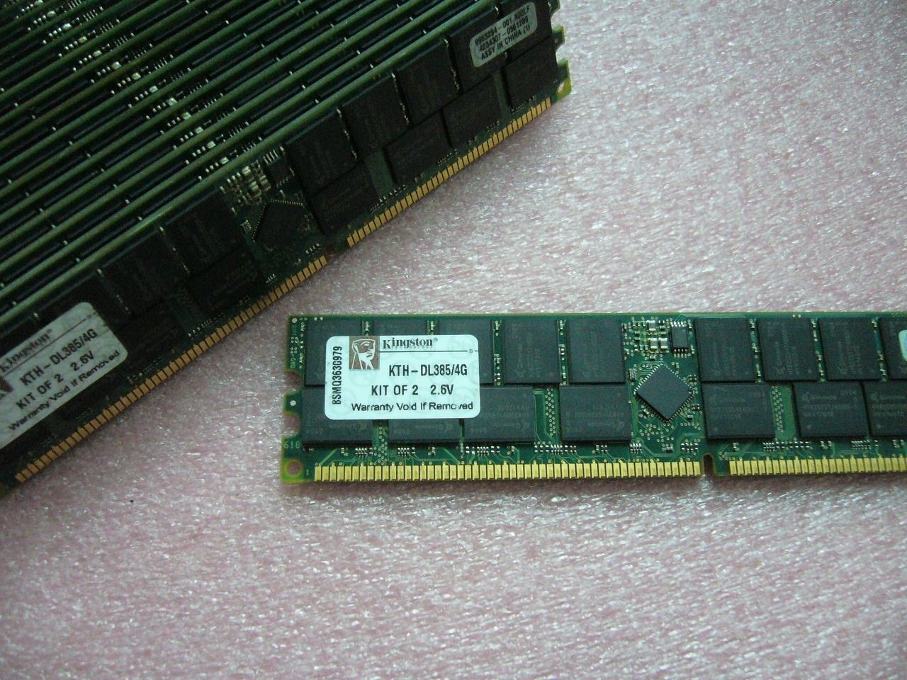 QTY 1x 2GB Module Kingston KTH-DL385/4G PC-3200R ECC Registered Server memory - zum Schließen ins Bild klicken