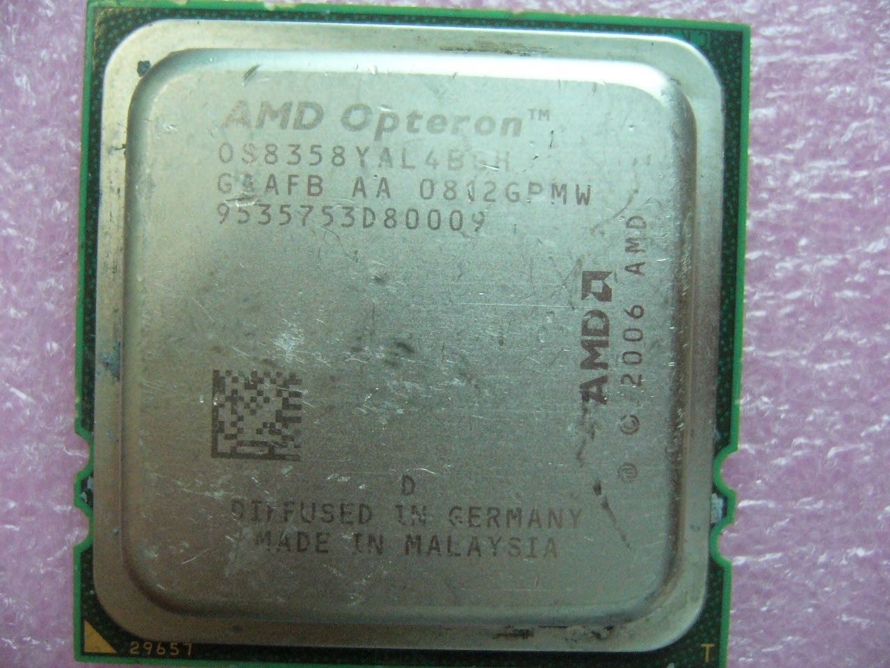 QTY 1x AMD OS8358YAL4BGH Quad CORE OPTERON 8358 Socket F 1207
