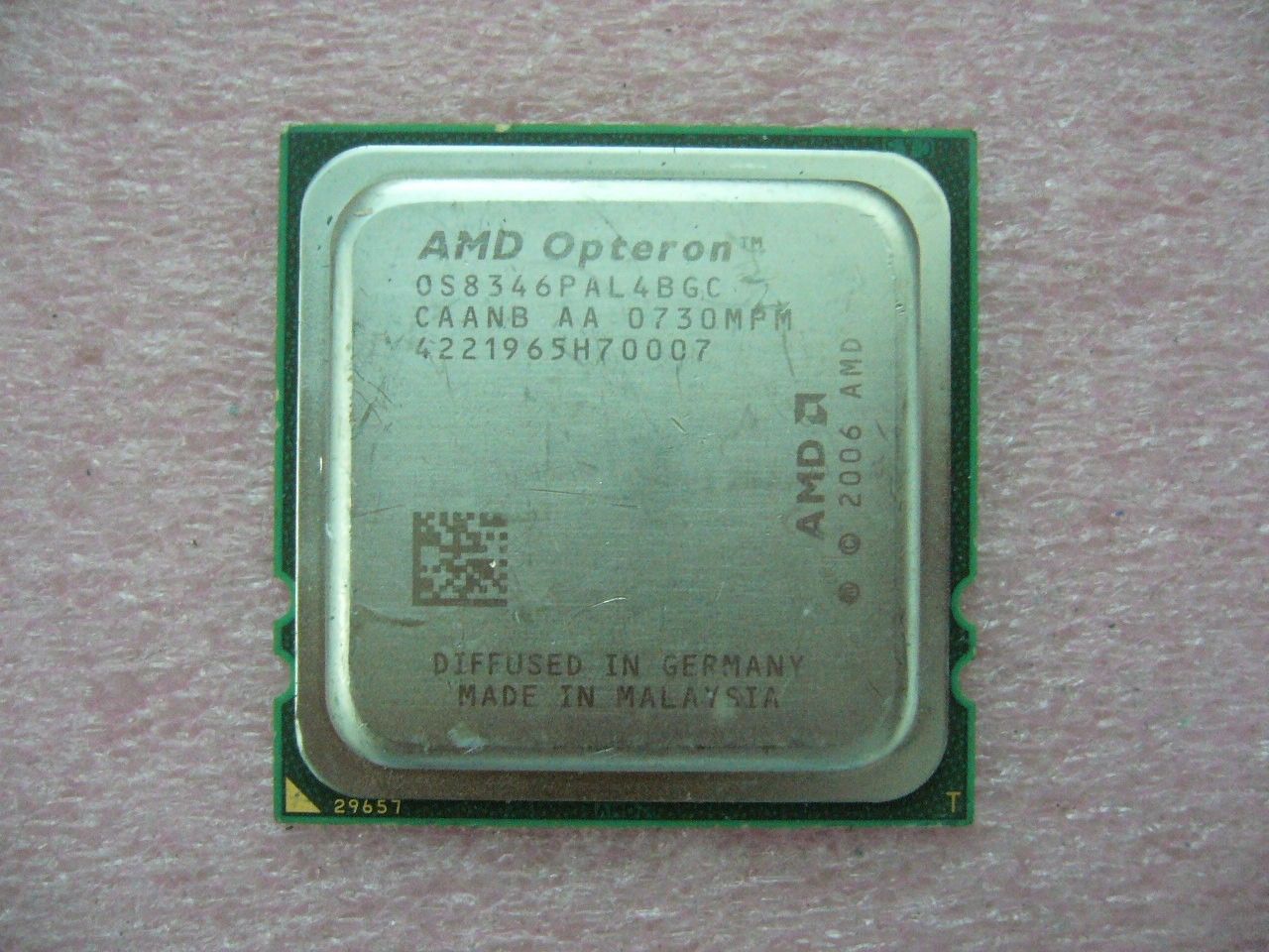 QTY 1x AMD CPU OS8346PAL4BGC Opteron 8346 HE Low-Power 1.8 GHz Quad-Core F 1207 - zum Schließen ins Bild klicken