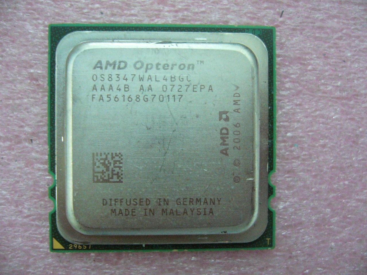 QTY 1x AMD Opteron 8347 1.9 GHz Quad-Core OS8347WAL4BGC CPU Socket F 1207 - Click Image to Close