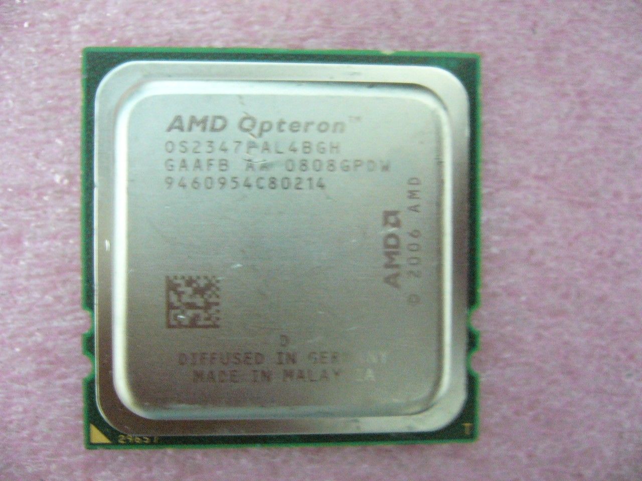 QTY 1x AMD Opteron 2347 HE 1.9 GHz Quad-Core (OS2347PAL4BGH) CPU Socket F 1207