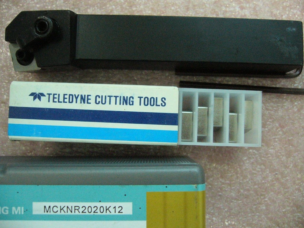 Toolholder MCKNR with 10x SINTEX PACIFIC CNMG432 CNMG120408 inserts - Click Image to Close