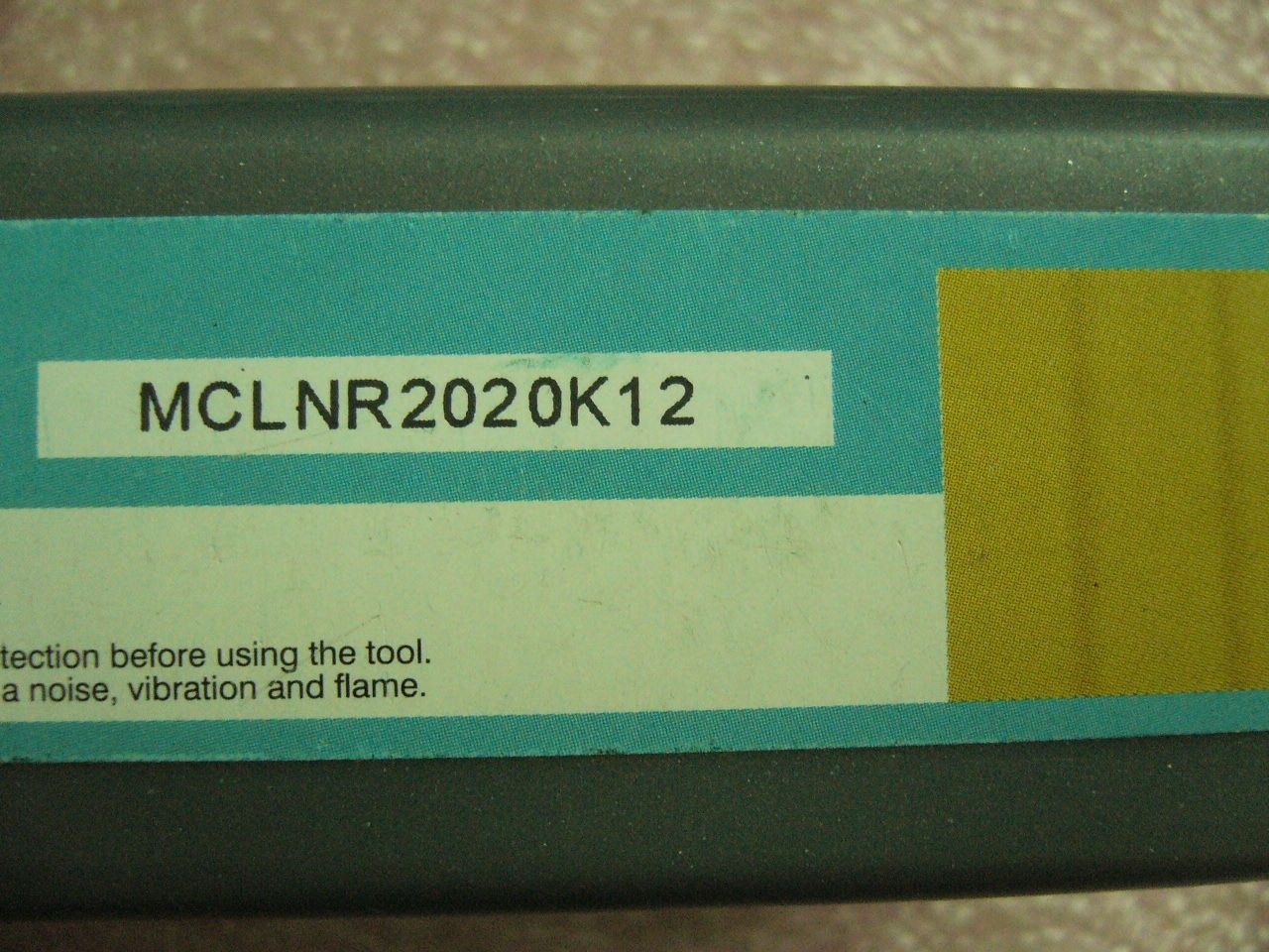 External Turning Toolholder MCLNR 2020K12 for inserts CNMG1204.. or CNMG43.