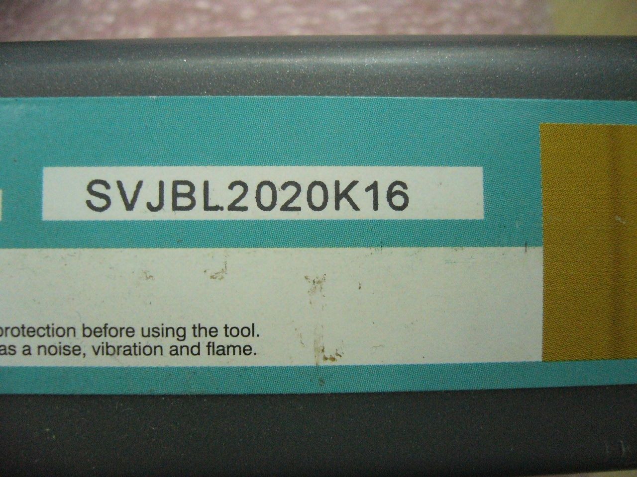 External Turning Toolholder SVJBL 2020K16 for inserts VBMT1604.. VBMT33... - Click Image to Close