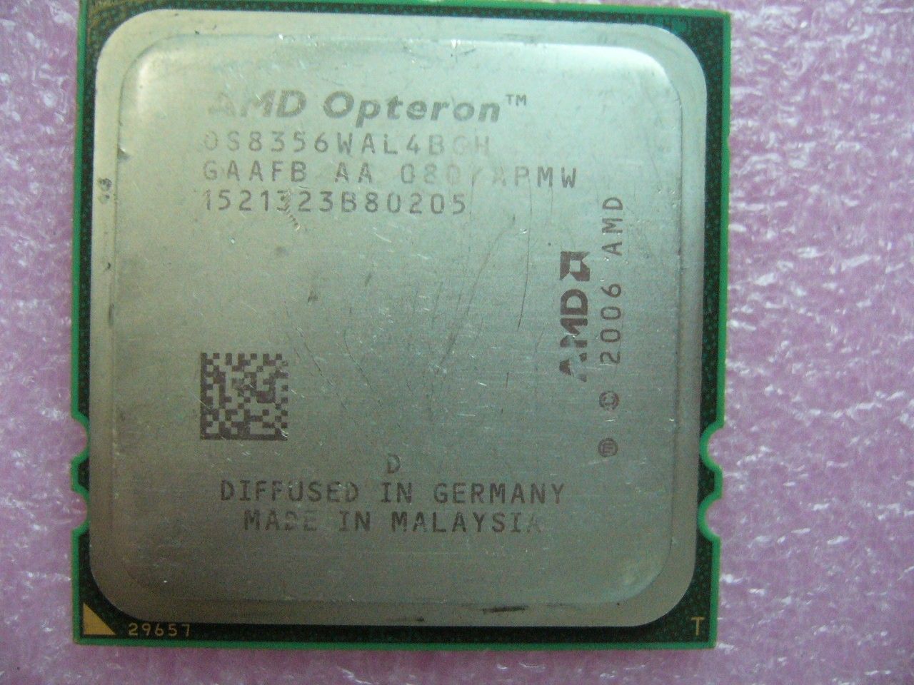 QTY 1x AMD OS8356WAL4BGH Quad CORE OPTERON 8356 Socket F 1207
