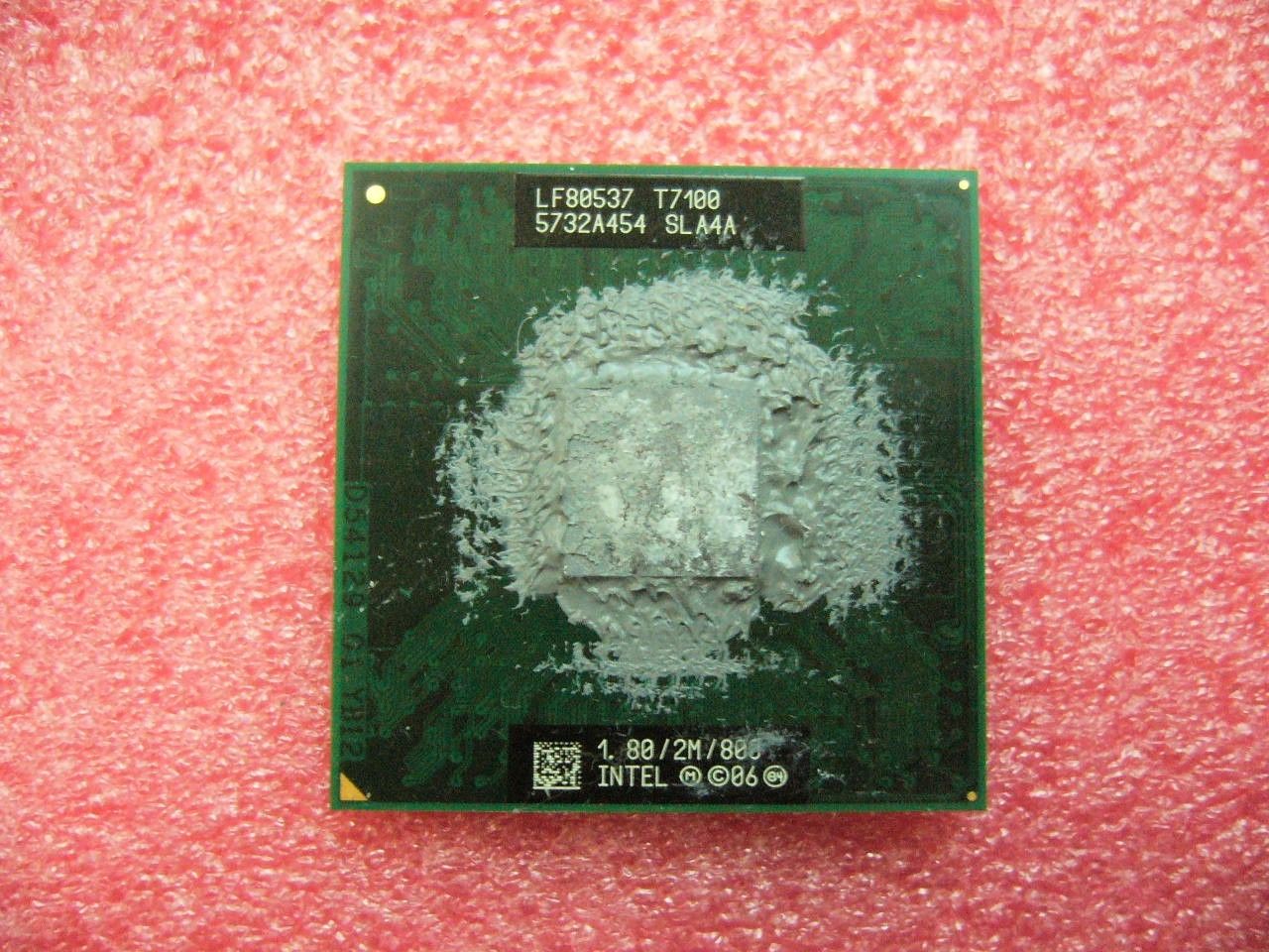 QTY 1x INTEL Core 2 Duo T7100 1.8 GHz/2M/800Mhz Processor for Laptop SLA4A