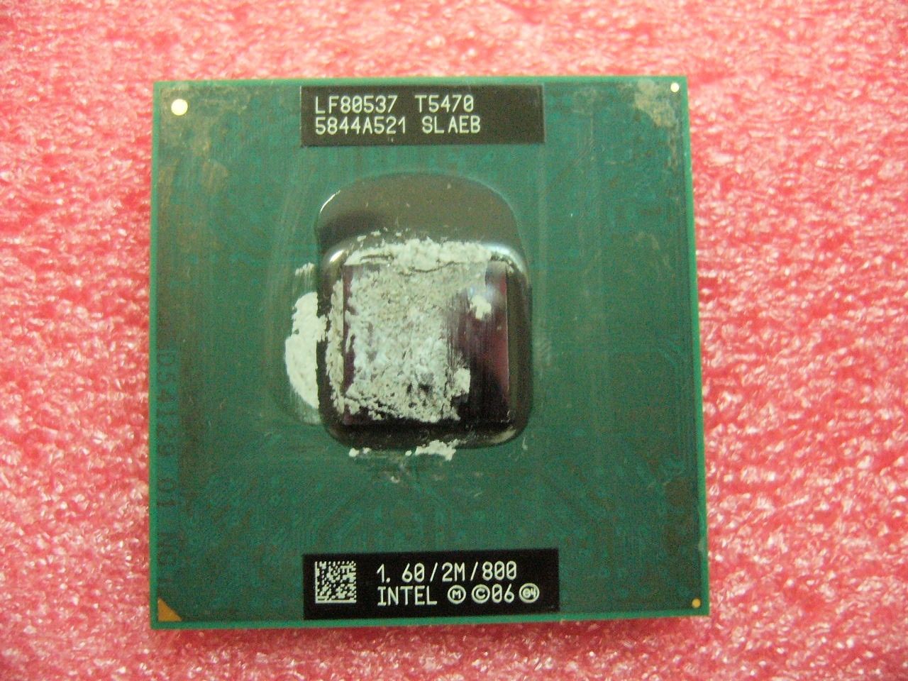 QTY 1x INTEL Core 2 Duo T5470 1.6 GHz/2M/800Mhz Processor for Laptop SLAEB - Click Image to Close