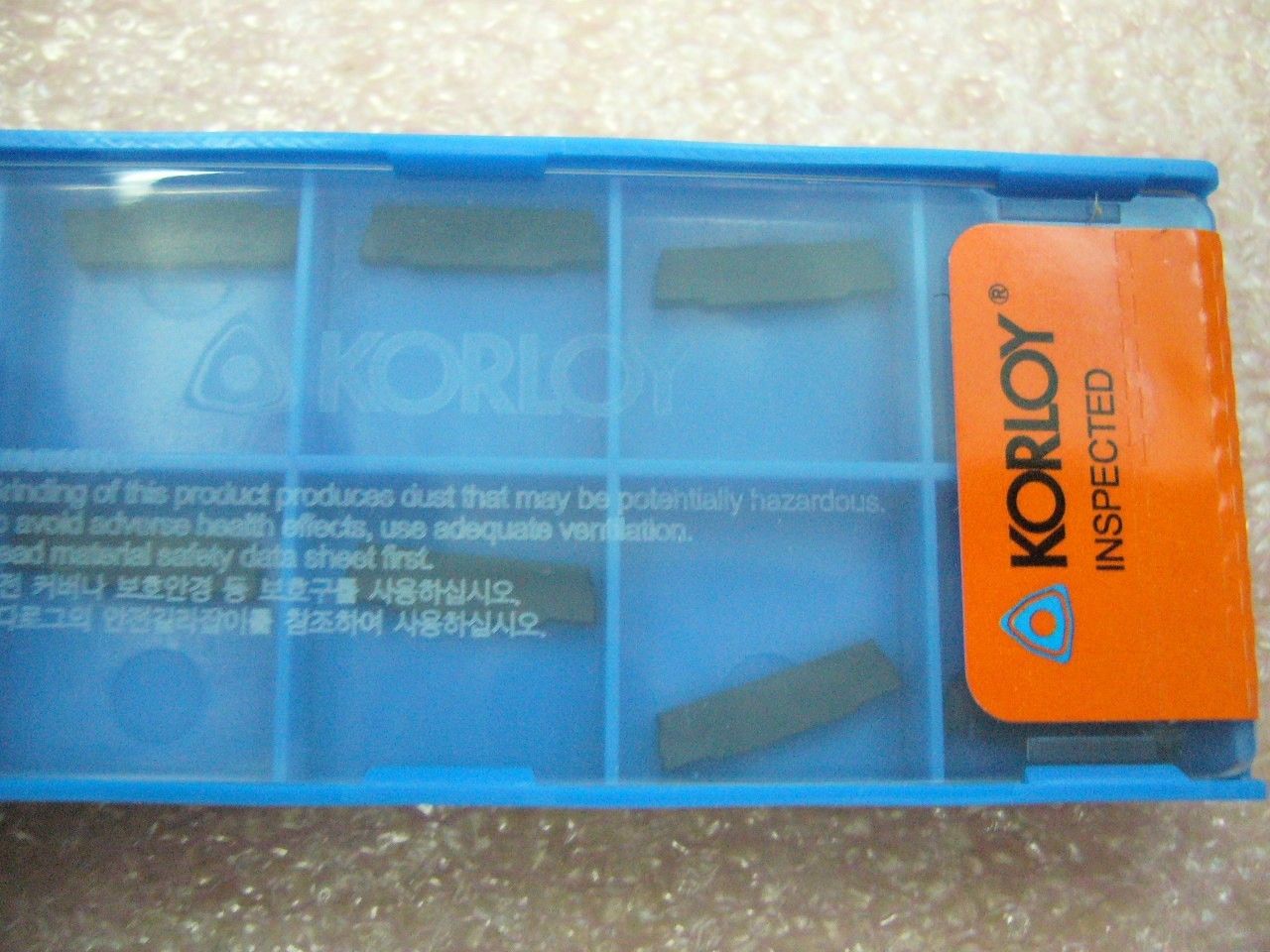 QTY 10x Korloy MGMN200-G NC3120 NEW - Click Image to Close