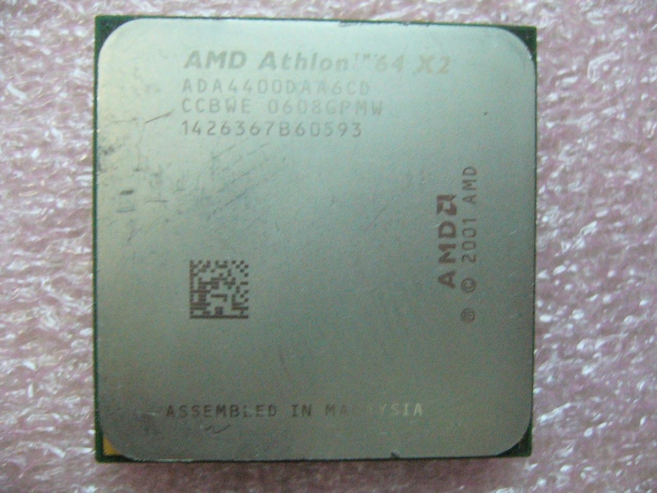 QTY 1x AMD Athlon 64 X2 4400+ 2.2 GHz Dual-Core (ADA4400DAA6CD) CPU 939-Pin