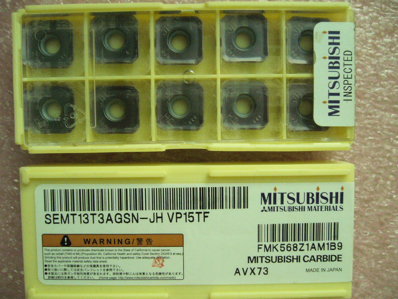 QTY 10x Mitsubishi SEMT13T3AGSN-JH VP15TF NEW