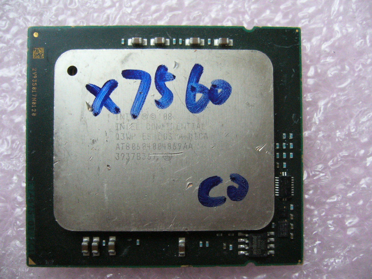 QTY 1x INTEL Eight-Cores ES CPU X7560 2.26GHZ/24MB 6.4GT/s QPI LGA1567 Q3WP