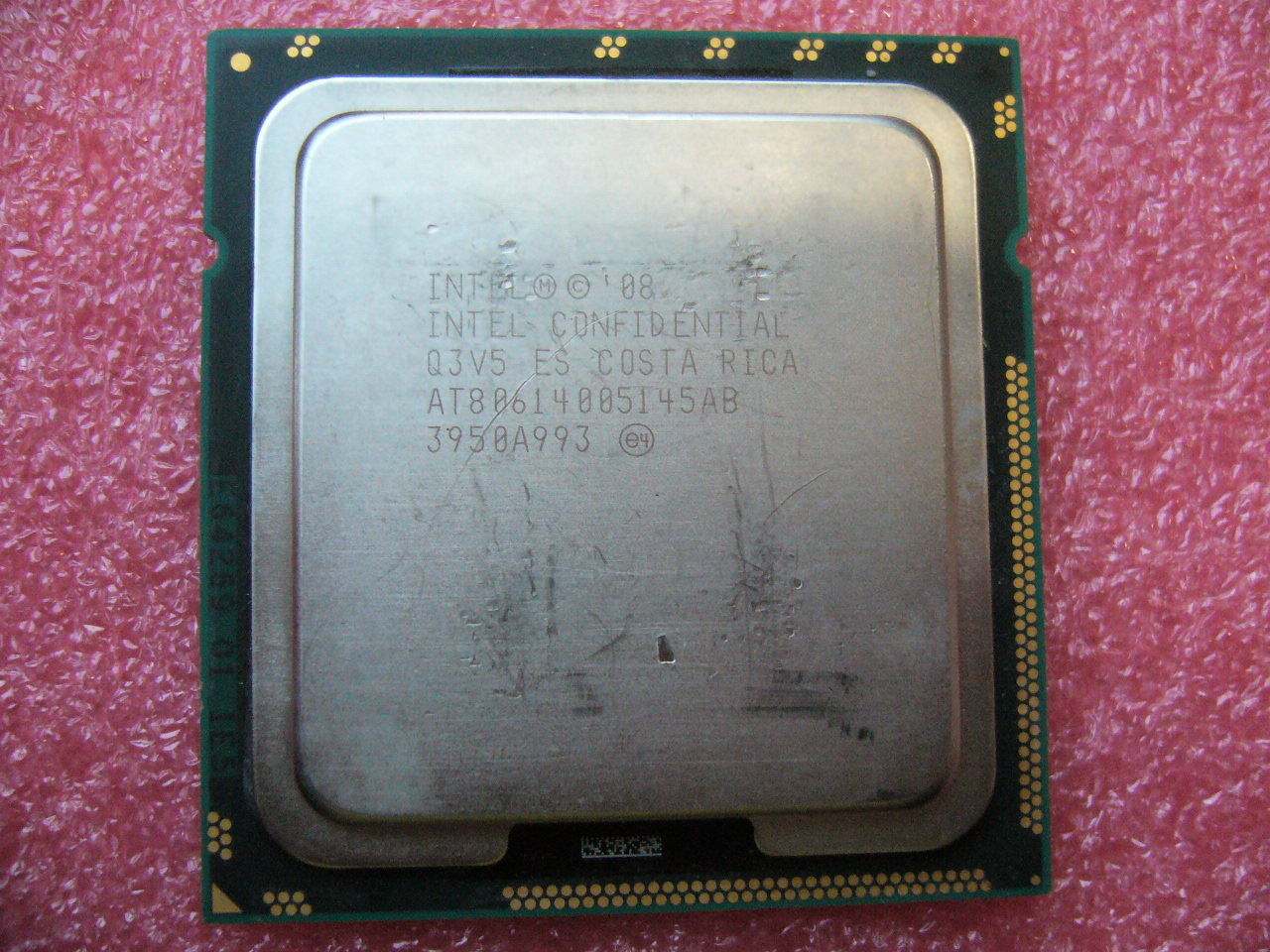 QTY 1x INTEL Quad-Cores Xeon ES CPU X5677 3.46GHZ/12MB LGA1366 Q3V5 - Click Image to Close