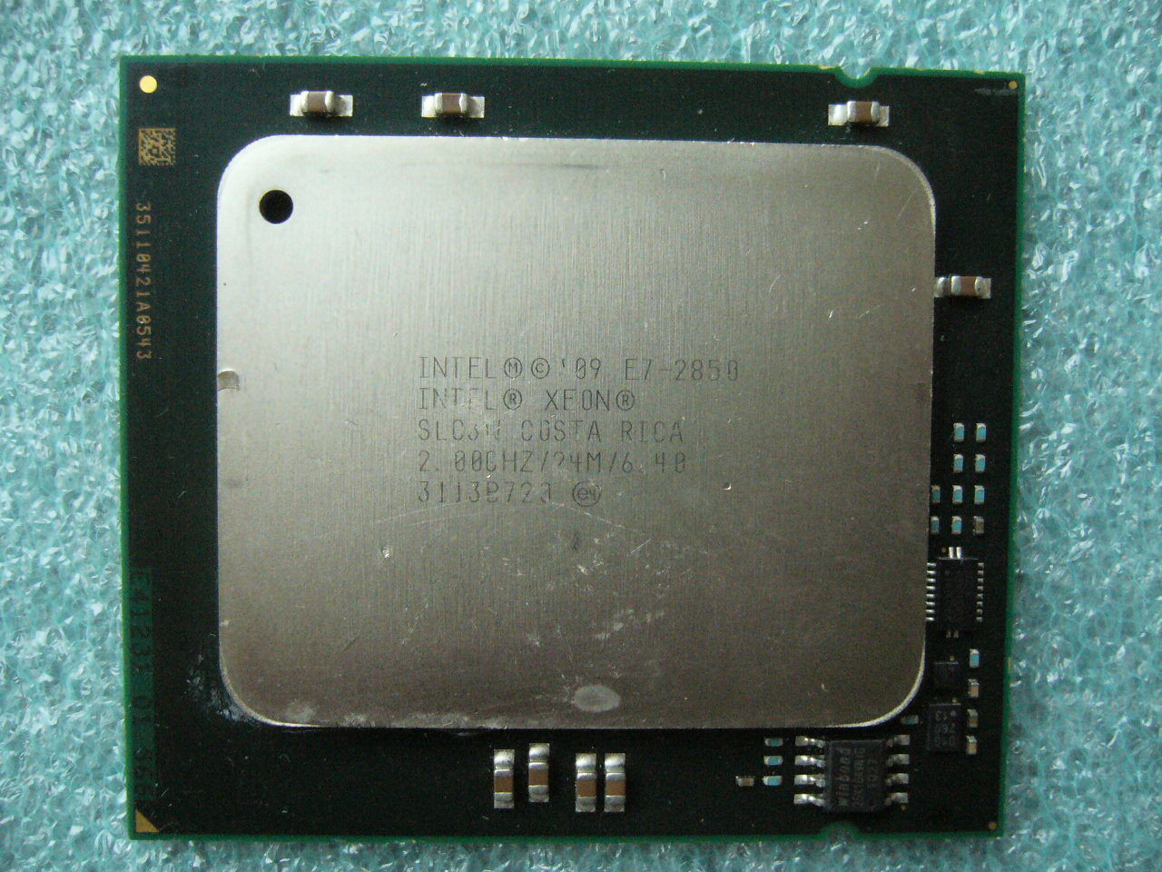 QTY 1x INTEL Ten-Core CPU E7-2850 2.0GHZ/24MB/6.40 LGA1567 SLC3W