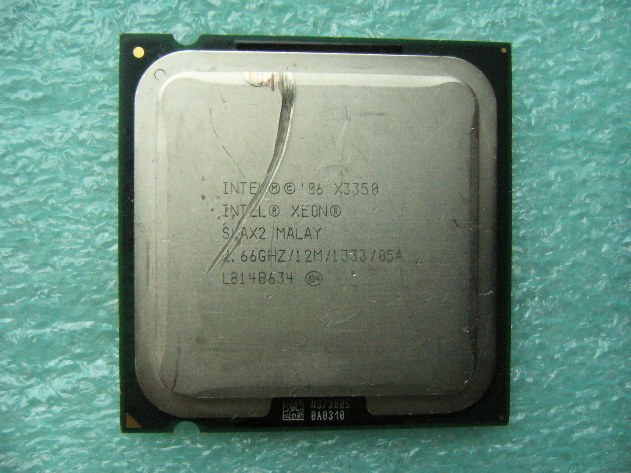 QTY 1x INTEL Quad Cores X3350 CPU 2.66GHz/12MB/1333Mhz LGA775 SLAX2 - zum Schließen ins Bild klicken