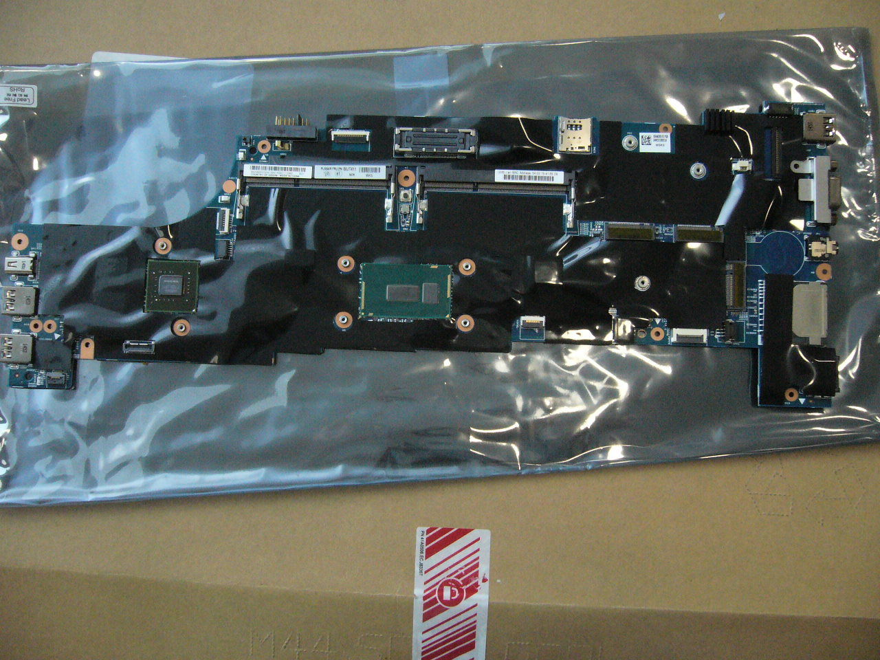 QTY 1x Lenovo Thinkpad W550S laptop motherboard intel i7-5500U 00JT411 - Click Image to Close