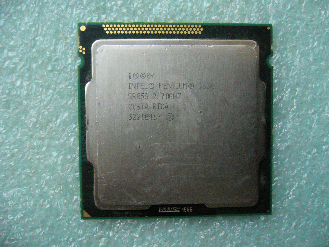QTY 1x INTEL Pentium CPU G630 2.7GHZ/3MB LGA1155 SR05S