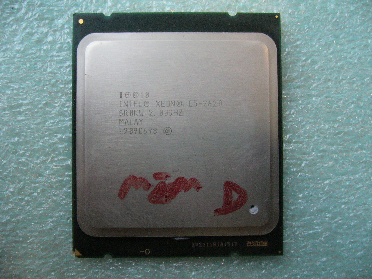QTY 1x Intel CPU E5-2620 CPU 6-Cores 2.0Ghz LGA2011 SR0KW Mem Channel damaged