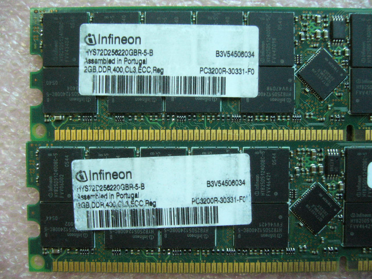 QTY 1x 2GB SUN PN 540-6429 PC-3200R 400Mhz ECC Registered Server memory - zum Schließen ins Bild klicken