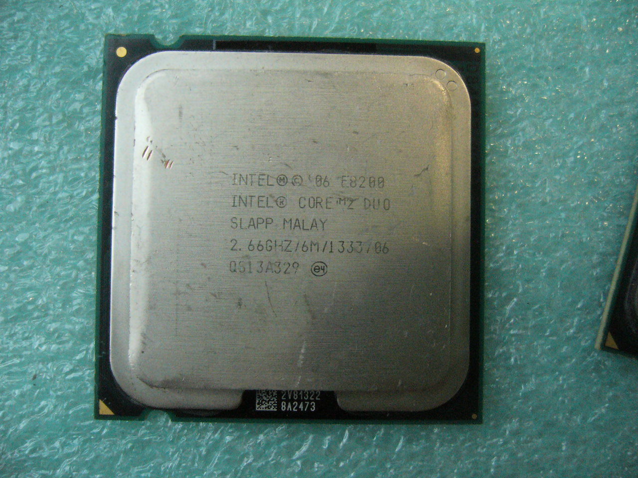 QTY 1x INTEL Core 2 Duo E8200 CPU 2.66GHz 6MB/1333Mhz LGA775 SLAPP