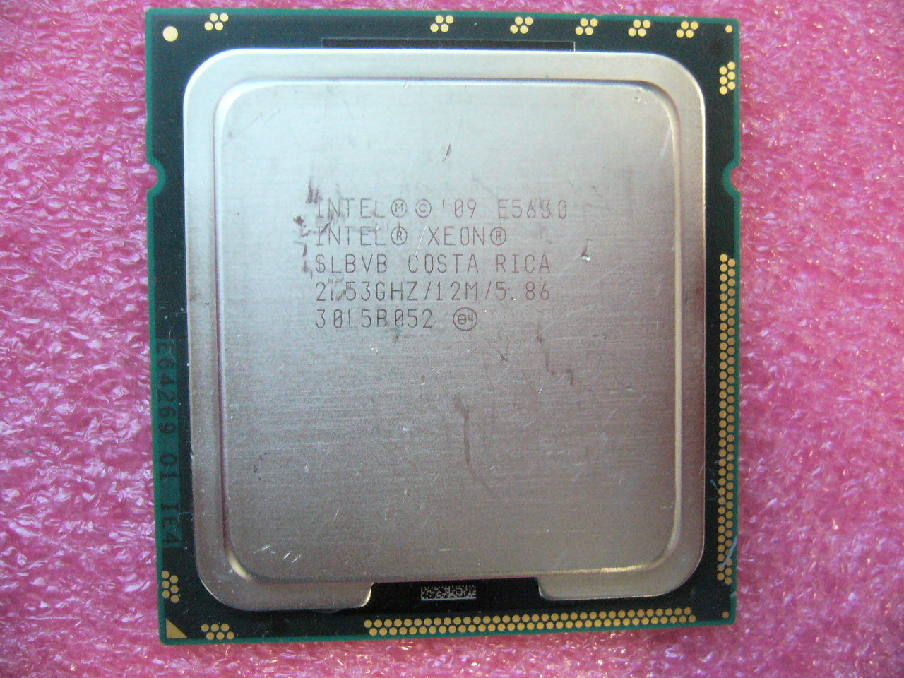 QTY 1x INTEL Quad-Cores Xeon CPU E5630 2.53GHZ/12MB LGA1366 SLBVB - Click Image to Close