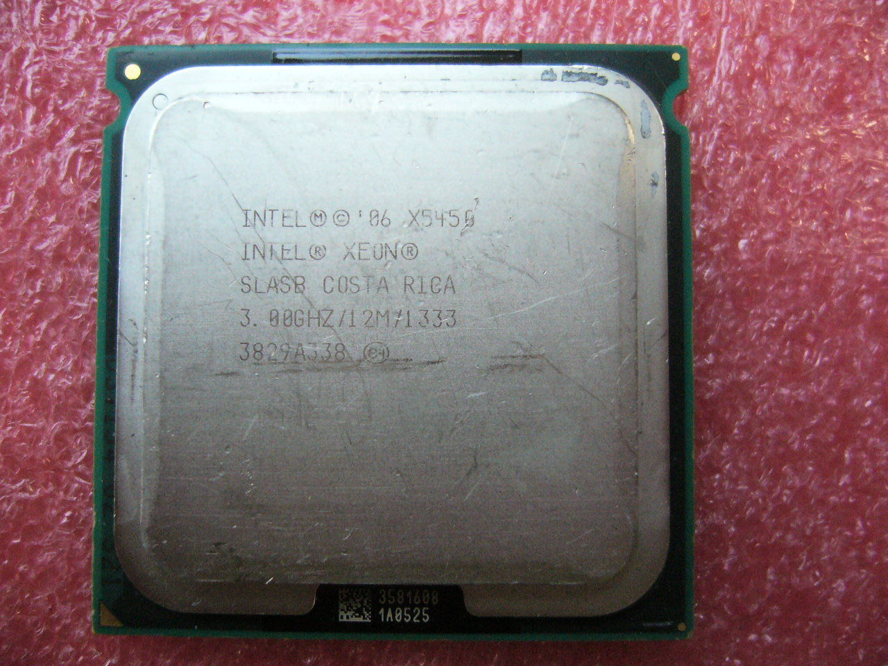 QTY 1x Intel Xeon CPU Quad Core X5450 3.00Ghz/12MB/1333Mhz LGA771 SLASB - Click Image to Close