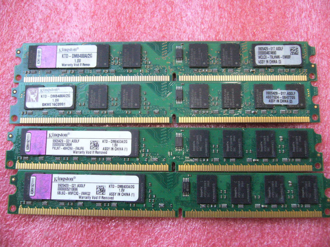 QTY 1x 2GB DDR2 533Mhz non-ECC desktop memory Kingston KTD-DM8400A/2G - zum Schließen ins Bild klicken