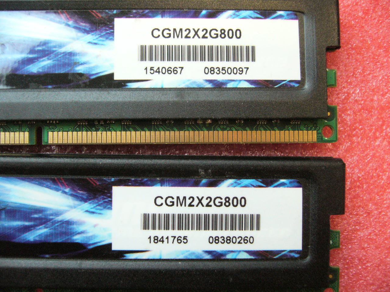 QTY 1x 2GB DDR2 800Mhz non-ECC desktop memory CORSAIR CGM2X2G800 - Click Image to Close