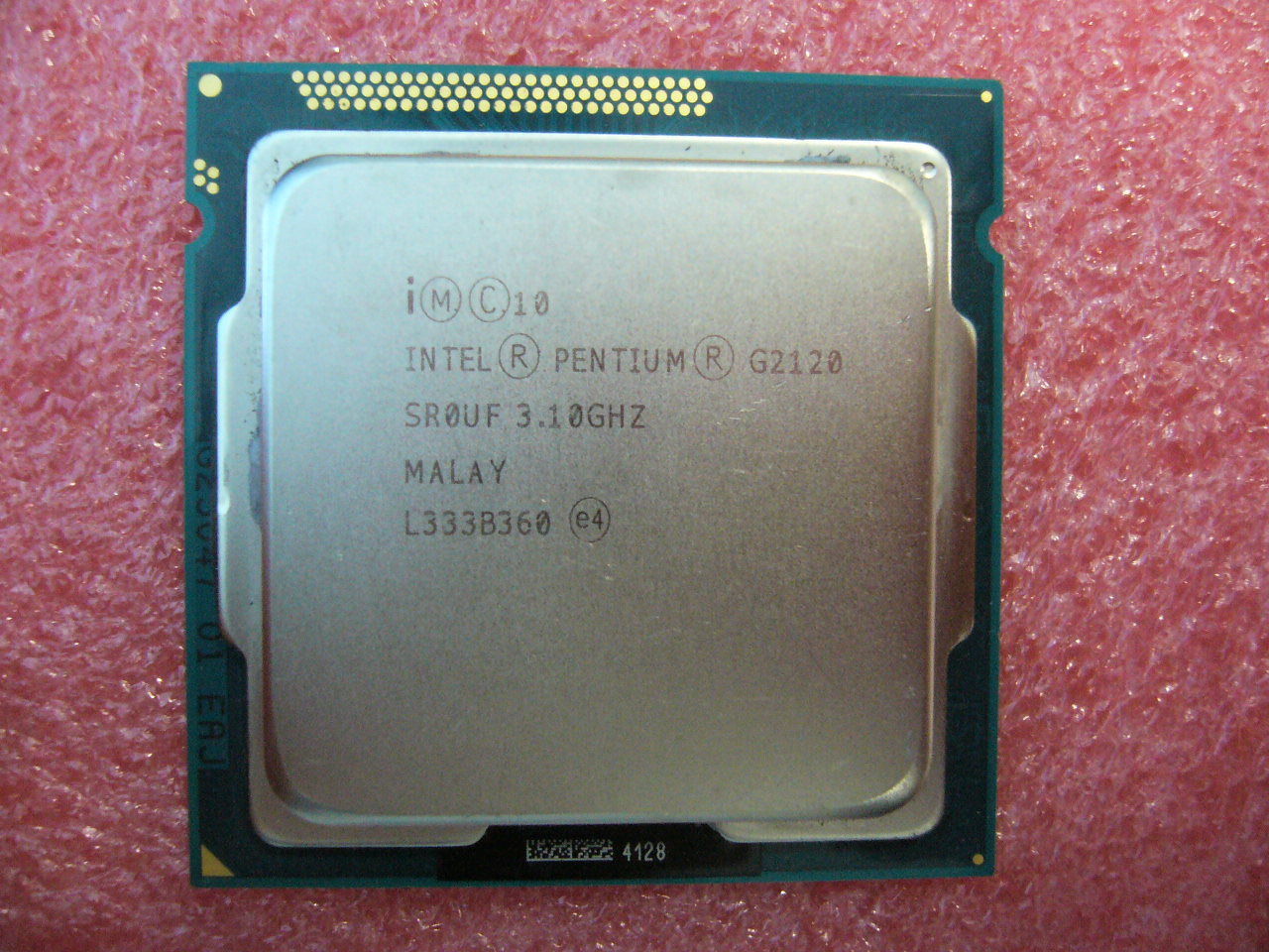 QTY 1x INTEL Pentium CPU G2120 3.1GHZ/3MB LGA1155 SR0UF - Click Image to Close