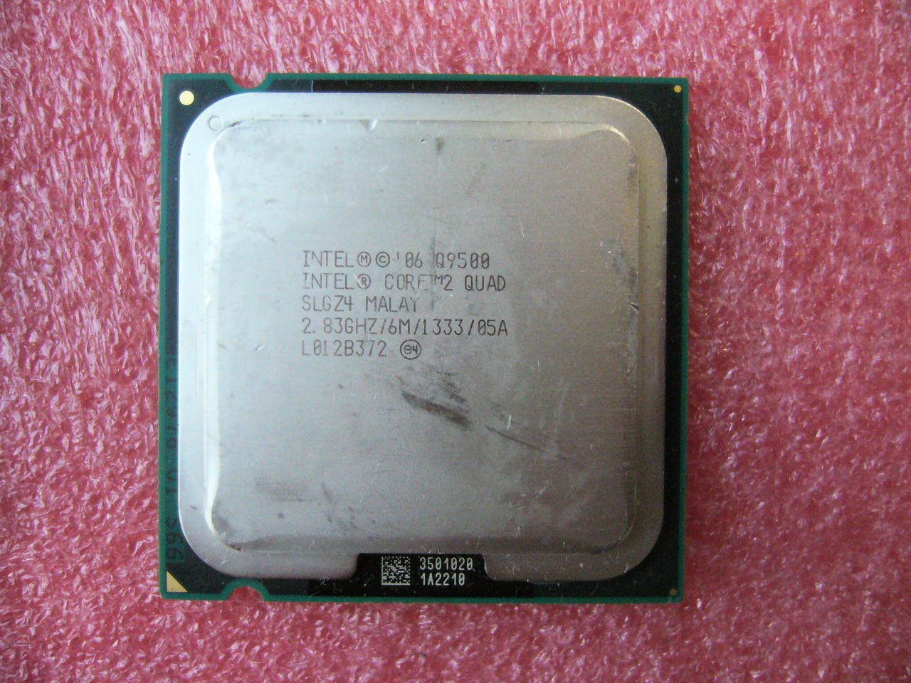 QTY 1x INTEL Quad Cores Q9500 CPU 2.83GHz/6MB/1333Mhz LGA775 SLGZ4 - Click Image to Close