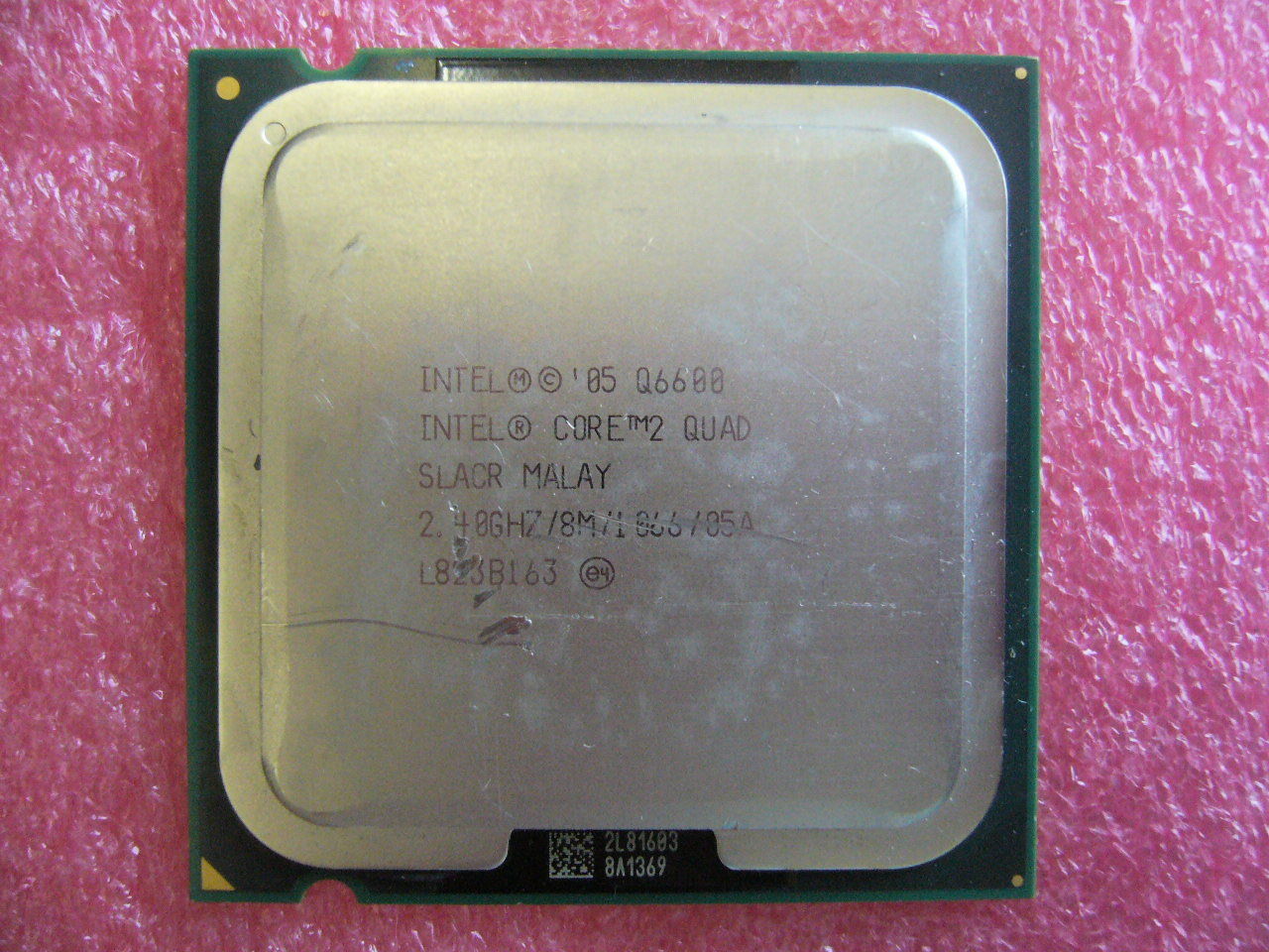 QTY 1x INTEL Core2 Quad Q6600 CPU 2.40GHz/8MB/1066Mhz LGA775 SLACR - Click Image to Close