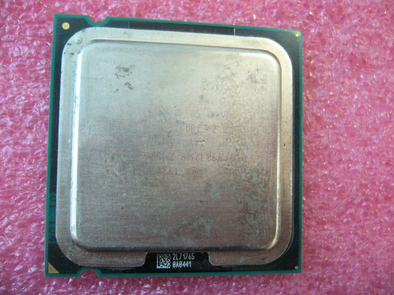 QTY 1x INTEL Core2 Quad Q6600 CPU 2.40GHz/8MB/1066Mhz LGA775 SL9UM