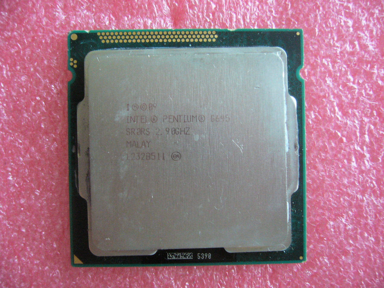 QTY 1x INTEL Pentium CPU G645 2.9GHZ/3MB LGA1155 SR0RS