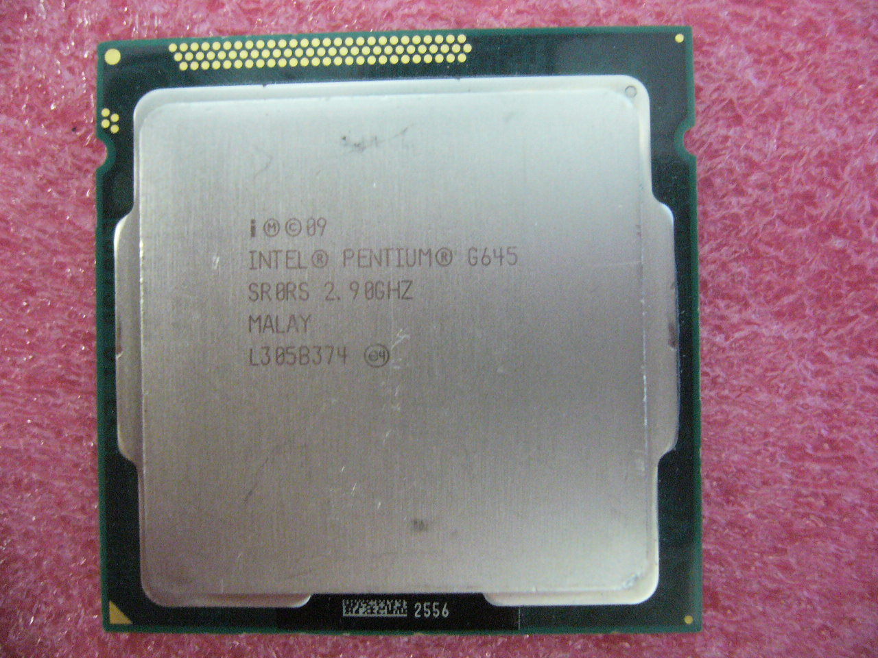 QTY 1x INTEL Pentium CPU G645 2.9GHZ/3MB LGA1155 SR0RS - Click Image to Close
