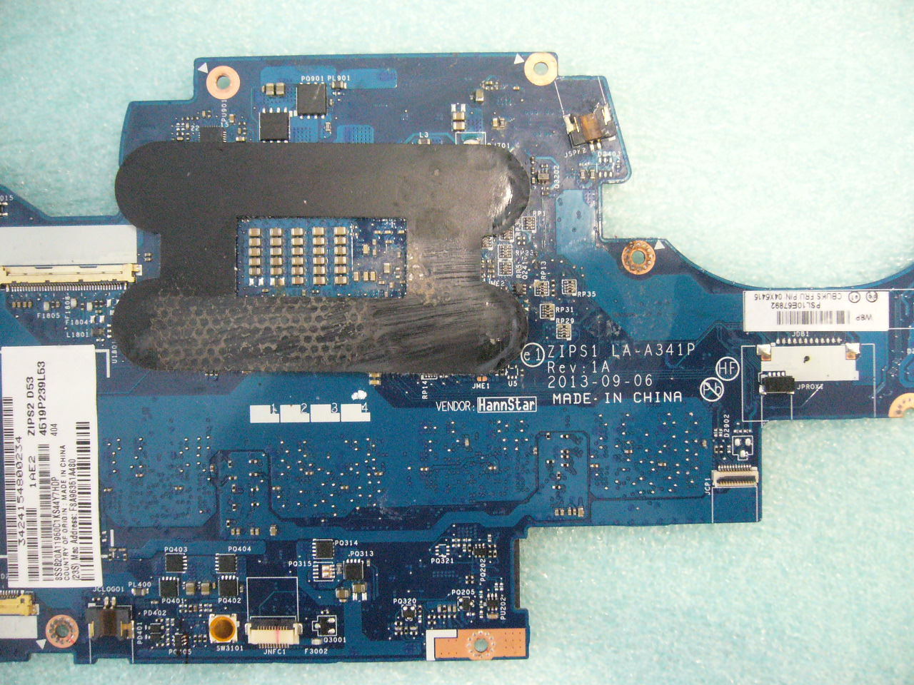 QTY 1x Lenovo Thinkpad Yoga S1 laptop motherboard i5-4300U 8GB LA-A341P ZIPS1 - Click Image to Close