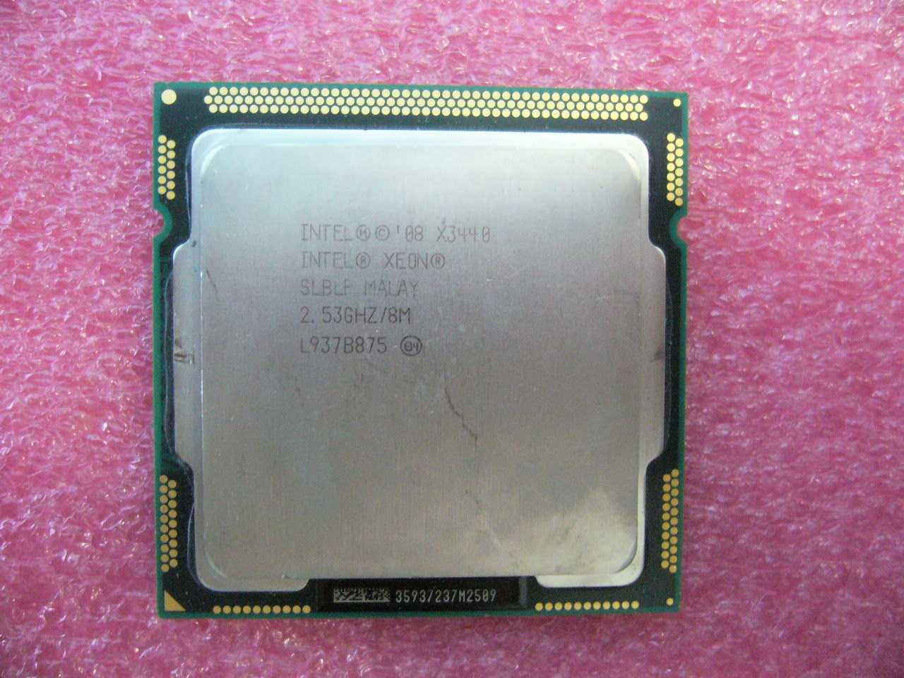 QTY 1x INTEL Xeon CPU X3440 2.53GHZ/8MB LGA1156 SLBLF