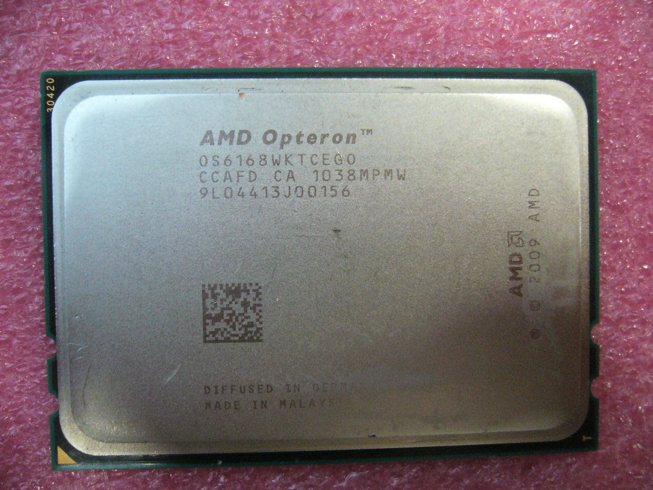 QTY 1x AMD Opteron 6168 1.9 GHz Twelve Core (OS6168WKTCEGO) CPU Tested G34 - zum Schließen ins Bild klicken