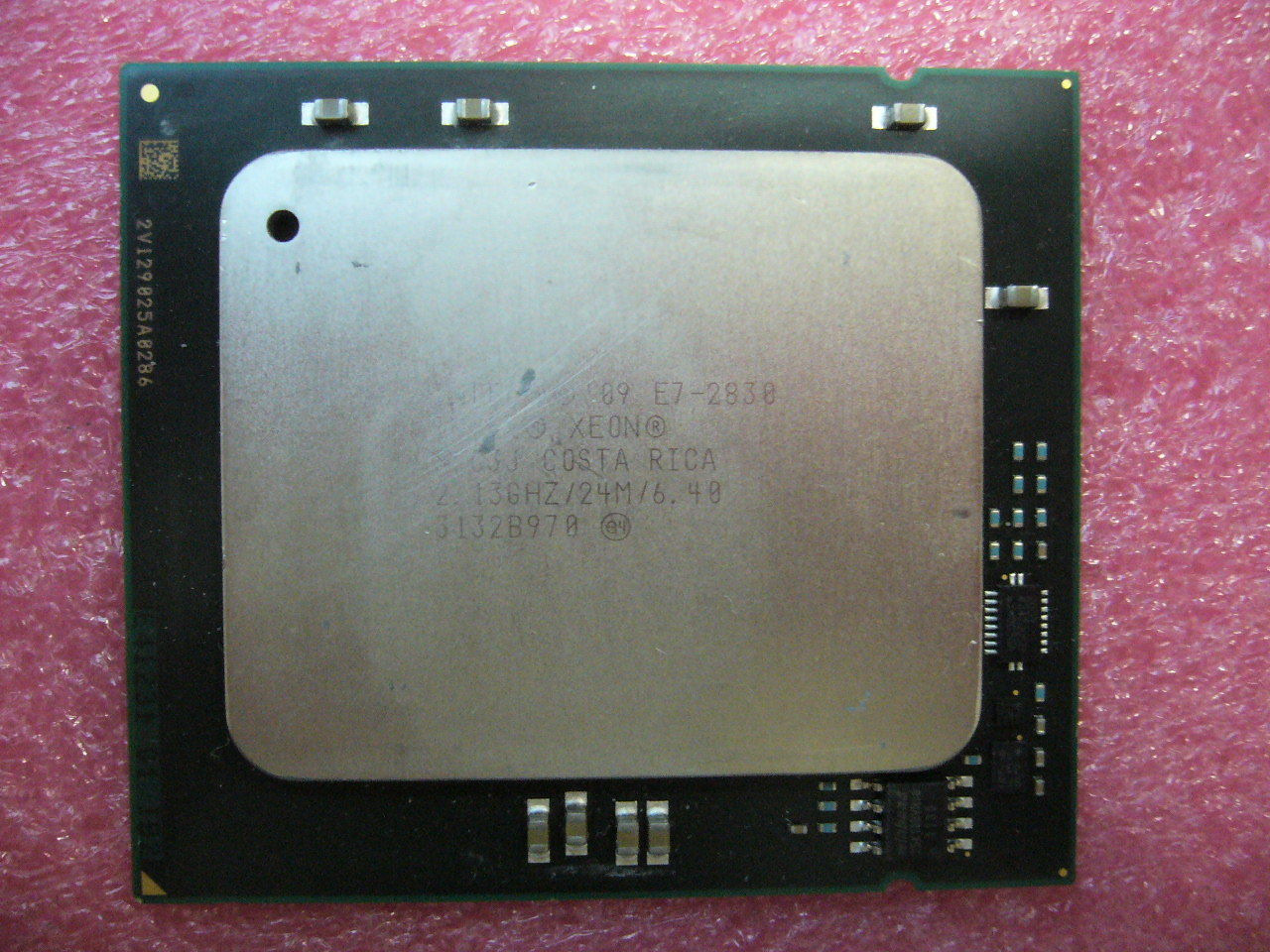 QTY 1x INTEL Eight-Core CPU E7-2830 2.13GHZ/24MB/640 LGA1567 SLC3J