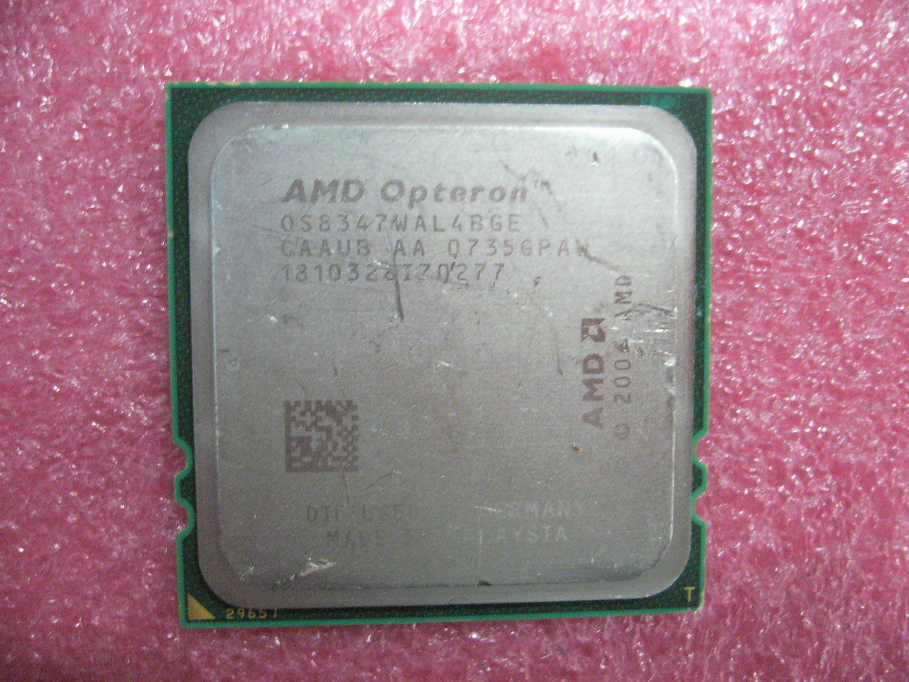 QTY 1x AMD Opteron 8347 1.9 GHz Quad-Core OS8347WAL4BGE CPU Socket F 1207 - Click Image to Close
