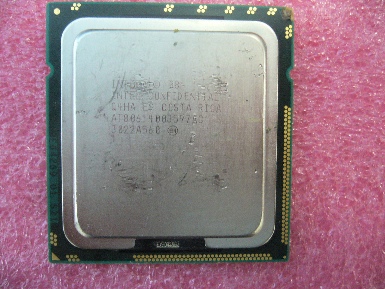 QTY 1x INTEL Six-Cores Xeon ES CPU E5645 2.40GHZ/12MB LGA1366 Q4HA - Click Image to Close