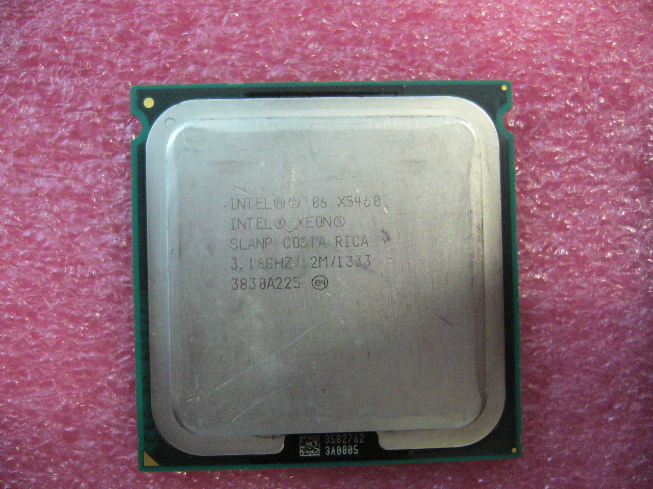 QTY 1x Intel Xeon CPU Quad Core X5460 3.16Ghz/12MB/1333Mhz LGA771 SLANP - zum Schließen ins Bild klicken
