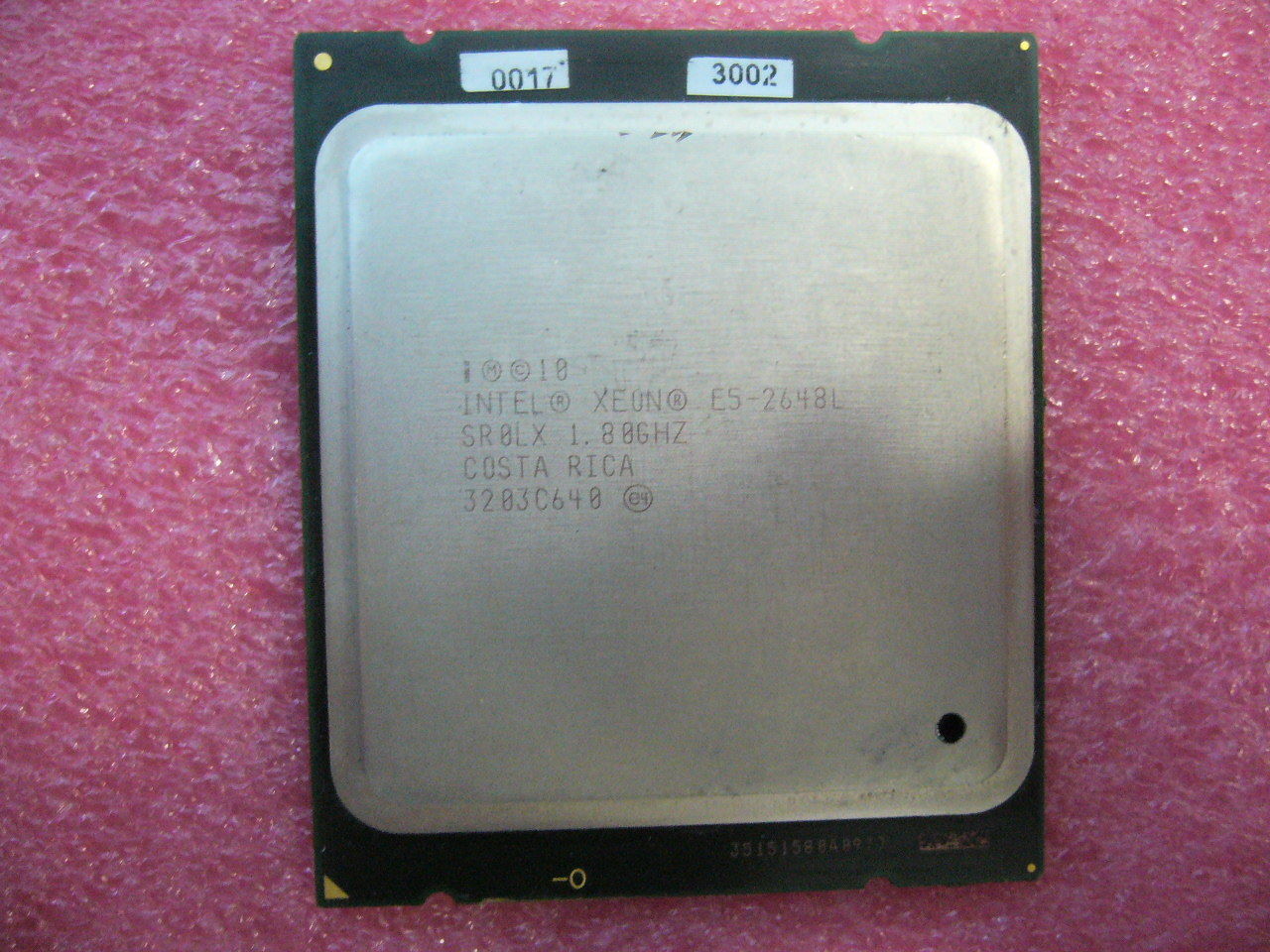 QTY 1x Intel Xeon CPU E5-2648L 8-Cores 1.8Ghz LGA2011 TDP 70W SR0LX - zum Schließen ins Bild klicken