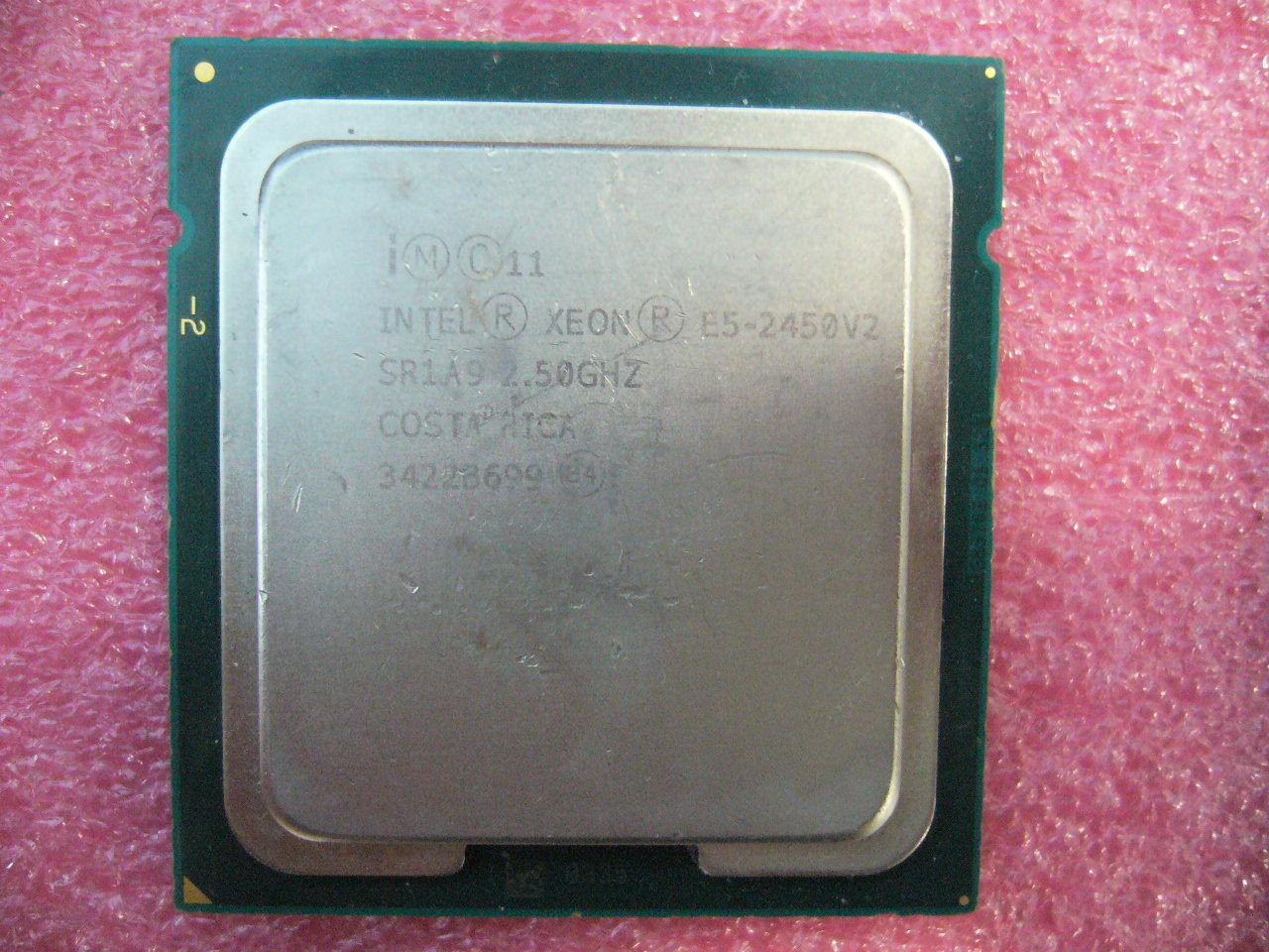 QTY 1x Intel CPU E5-2450 V2 8-Cores 2.5Ghz LGA1356 SR1A9 - zum Schließen ins Bild klicken